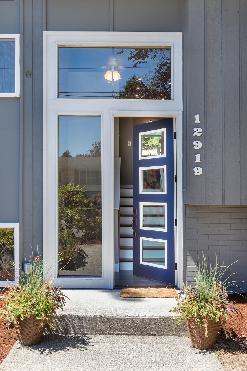 front door, 10 foot tall door, modern door, modern, mid century, blue door, entry, front door, front door, front door, front door, front door, modern door, modern door, modern door, modern door, modern door, mid century